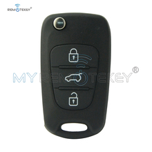 Remtekey HA-T005 CE0678 flip Car Remote key 3 Button 434mhz ID46 For Hyundai Avante Accent I30 IX35 for Kia K5 K2 TOY48 blade 2024 - buy cheap