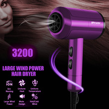 Purple Professional Anion Hair Dryer Large Power Hair Repairing Hairdryer Air Blower Constant Temperature Blower 2000W 220V 2024 - buy cheap