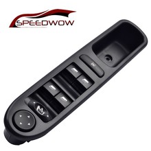 Speedwow-botão mestre para janela elétrica, peças internas do carro, para peugeot 307, cc 2003-2008, 307, sw 2002-2014 2024 - compre barato