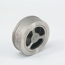 DN40 1-1/2" 304 Stainless Steel Wafer Check Valve Non-return One Way Valve Temperature -196 C to 540 C 2024 - buy cheap