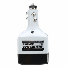 Car Mobile Auto Power Converter Inverter Adapter DC 12/24V to DC 220V USB 12V Universal USB Charger For Phone 2024 - buy cheap
