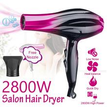 2800W Electric Hair Dryer Professional Adjustable Speed Anion Hairdressing Salon Hot and Cold Wind Travel Hair Dryers 220V 2024 - buy cheap