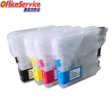 LC11 LC16 LC38 LC39 LC60 LC61 LC65 LC67  LC980 LC985  LC1100 Refillable ink Cartridge For Brother MFC-J265W J410 J415W printer 2024 - buy cheap