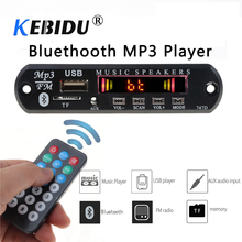KEBIDU Color Screen Bluetooth MP3 WMA Decoder Board MP3 Player Car Accessories Audio Support TF FM Radio Module 5V 12V for DIY 2024 - buy cheap