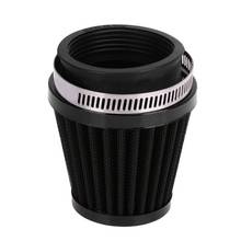 New Motorcycle Air Filter Mushroom Head Filters Universal 60mm Motorcycle Air Intake Filter Cleaner Black for All Motorcycle 2024 - buy cheap