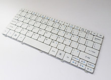 Teclado para notebook acer aspire one drive drive drive d260, 521, 533, netbook pav70, branco 2024 - compre barato