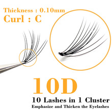 Kimcci Natural Fake Eye Lashes 60pcs 8/10/12/14mm Makeup Individual Cluster Eye Lashes Grafting Fake False Eyelashes Cilio Cilia 2024 - buy cheap