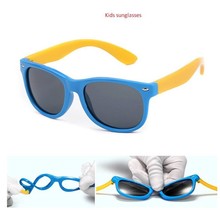 2019 Boy Girls Sunglasses Kids Sun Glasses Children Glasses Polarized Lenses Girls Boys Tr90 Silicone Child Mirror Baby Eyewear 2024 - buy cheap