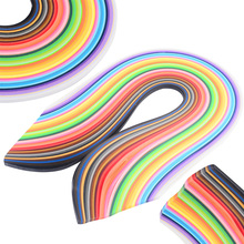 500pcs New Rainbow Quilling Paper 5*540mm Strips Quilling Paper Mixed 50 Colors Craft Kit for Scrapbook Gift DIY Decor 2024 - buy cheap