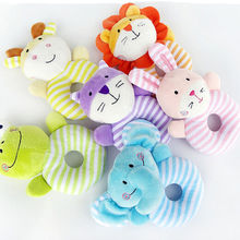 2019 Infant Newborn Baby Boy Girls Rattles Mobiles Toys Soft Set Plush Blue Lamb Sensory Activity Kid Toddler Lovely Cute Gifts 2024 - buy cheap