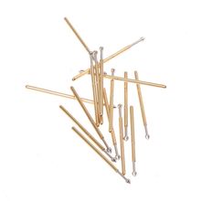 Hot Sale Spring Test Probe Pogo Pin P50 E2 Dia 0.68mm Length 16mm 75g Pack of 20 Color Gold 2024 - buy cheap