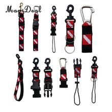 MagiDeal Scuba Diving Diver Swimming Fin Mask Camera Torch Holder Lanyard Webbing Strap Belt Clip - Durable & Compact 2024 - buy cheap