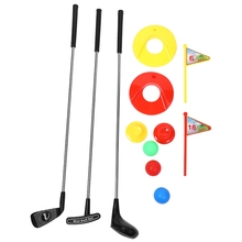Conjunto de juguetes de Golf para niños, juguete deportivo para aprender, desarrollo colorido, juego deportivo para exteriores 2024 - compra barato