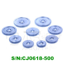 Best price S/N CJ0618-500 9pcs mini lathe gears , Household small lathe, metal ge Metal Cutting Machine gears lathe gears 2024 - buy cheap