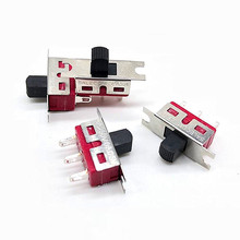 High Quality 5PCS SH TS-13 Slide Switch 3pins 2 Position ON ON 3A 250VAC/6A 125VAC SPDT Toggle Switch 2024 - buy cheap