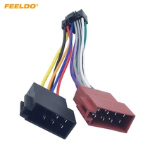 FEELDO Car Stereo Radio 16-Pin PI100 ISO Wiring Harness Adapter For keywood 2003-on Audio 2-Head Speaker Wire Connector Cable 2024 - buy cheap