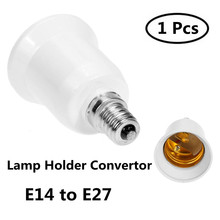 1pcs Lamp Holder Converter E14 TO E27 Adapter Conversion Socket High Quality Material Fireproof Socket Adapter Lamp Holder 2024 - buy cheap