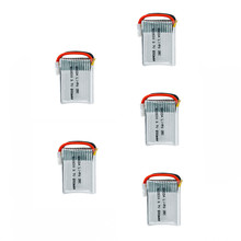 4 5 pcs 3.7V 500mAh 25C LiPo Battery For Wltoys V931 F949 XK K123 6Ch RC Helicopter 2024 - buy cheap