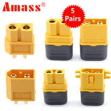 AMASS10pcs XT60 XT60H XT60L Male Female Bullet Connectors Plugs For RC Lipo Battery (5 pair) for PCB Board For RC Models 2024 - buy cheap