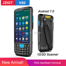 V80 Android PDA Handheld Scanner Device Mobile Data Terminal for Warehouse Inventory 2024 - buy cheap