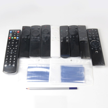 10Pcs/set Clear Shrink Film TV Remote Control Case Cover Air Condition Remote Control Protective Anti-dust Bag Accessories 2024 - buy cheap