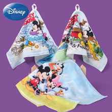 Disney Mickey Cartoon Pattern Gauze Children's Soft Towel Cotton Mouse Children's Small Handkerchief Towel 2024 - buy cheap