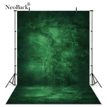NeoBack виниловый весенний нефритовый зеленый абстрактный фон для фотосъемки старых мастеров Профессиональный фон для детской портретной студийной фотосъемки 2024 - купить недорого