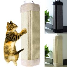 2 Colors Cat Scratches Board Pet Kitten Wall Corner Scratching Mat Post Tree Scratcher Sisal Hemp Kitty Pet Plush Toys 49X23cm 2024 - buy cheap