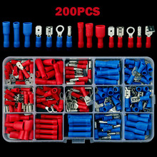 Electrical Assorted Insulated Wire Cable Terminal Crimp Connector Spade Set Kit WXV Sale 2024 - buy cheap