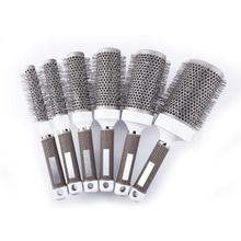 Multi-size Ceramic Iron Round Comb High Temperature Resistant Professional Hair Dressing Brushes Hair Styling Tool Hairbrush 2024 - buy cheap