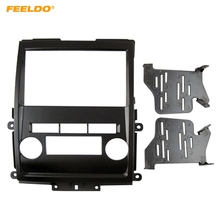 FEELDO Black 2DIN Car Radio Panel Fascia Frame for Nissan Frontier Xterra 09-12 Suzuki Equator Stereo Dash Audio Fitting 2024 - buy cheap