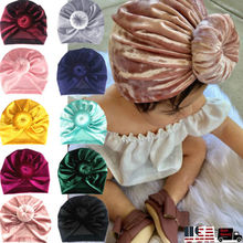 Soft Baby/ Girls Kids Toddler Bow Hairband Headband Turban Big Ball Head-Wrap 2024 - buy cheap