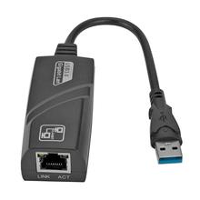 LAN Карта мини USB 3,0 гигабитный Ethernet адаптер USB к RJ45 Lan сетевая карта для Windows 10 8 7 XP ноутбук ПК компьютер 2024 - купить недорого