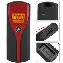 Portátil de Alta Precisão Display LCD Portátil Respiração Alcohol Tester Detector alkohol tester oto aksesuar accessoire voiture 2024 - compre barato