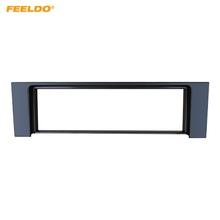 FEELDO Car 1Din Stereo Radio Panel Fascia Frame Adapter For AUDI A4 (B6) 2000-2006 Interior Plate Dashboard Bezel Frame Trim 2024 - buy cheap