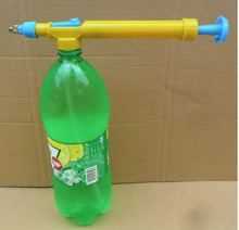 Mini Toy Guns Juice Bottles Interface Water Gun Irrigation Sprayer Head Water Pressure Watering Spraying Outdoor Garden Tool 2024 - buy cheap