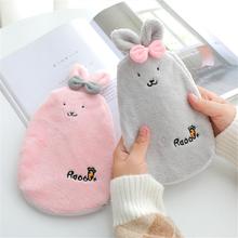 Cartoon Water Injection Hot Water Bottle Explosion-proof Watering Plush Warm Water Bag Plush Rabbit Removable Hand Warmer 2024 - buy cheap