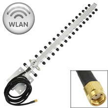 Elisona High Gain RP-SMA 2.4GHz Yagi Wireless WLAN WiFi Directional Antenna Booster For Modem PCI Card Route Reapter 2024 - buy cheap