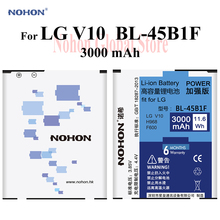 Original NOHON Mobile Li-ion Battery For LG V10 H961N H968 F600 BL-45B1F Replacement Rechargeable High Capacity 3000mAh Bateria 2024 - buy cheap