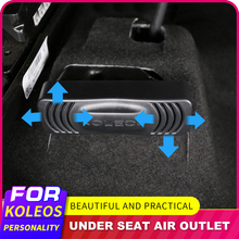 A Little Change Under Seat Air Condition Air Outlet Cover Sticker for Renault Kadjar Koleos for Samsung QM6 2016 2017 2018 2024 - buy cheap