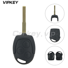 Remotekey 3 Button Remote Car Key Shell Case Fob Covers For Ford Mondeo Fusion Focus Fiesta C-Max HU101 Blade 2024 - buy cheap