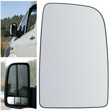 Fit For Mercedes Sprinter 2006 Onwards W906 Models on Right Driver Side Wing Mirror Upper Large Glass Push Fit 2024 - buy cheap