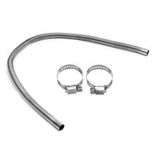120Cm Stainless Steel Exhaust Clamps Bracket Gas Vent Hose Portable Pipe Silence For Air Diesels Car Heater Kit 2024 - buy cheap