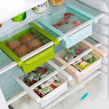Кухонный органайзер для холодильника, морозильная камера, органайзер, стеллаж для хранения, держатель для полки, выдвижные ящики для хранения 2024 - купить недорого