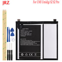 JRZ 3.85V For UMI Umidigi S2 S2 Pro S2 Lite phone Replacement Batteries Bateria 5100mAh High Quality battery with Tools 2024 - buy cheap