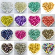 4 6 8 10mm ABS Imitation Pearls Acrylic Spacer Beads Round Loose Beads DIY Jewelry Making Necklace Bracelet Earrings Accessories 2024 - buy cheap