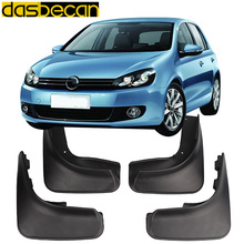 Dasbecan Car Mudguards For VW Golf 6 2008-2013 Car Fender Accessories Splash Guard  Paneling 2008 2009 2010 2011 2012 2024 - buy cheap