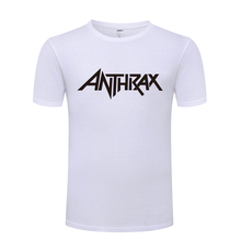 ANTHRAX Rock Band Men's T-Shirt T Shirt Men 2018 New Short Sleeve O Neck Cotton Casual Top Tee 2024 - buy cheap