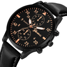 Geneva Fashion Quartz Watch Men Watches Top Brand Luxury Male Clock Business Mens Wrist Watch Hodinky Relogio Masculino 2024 - buy cheap