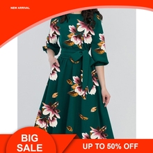 Spring O-neck Long Maternity Dresses For Pregnant Women Clothes Flowers Print Pregnancy Dress Gravidas Maternity 2024 - buy cheap